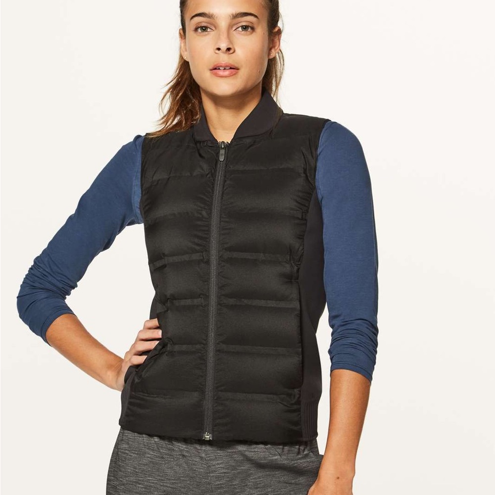 Lululemon Down and Around Vest Black Size 4
